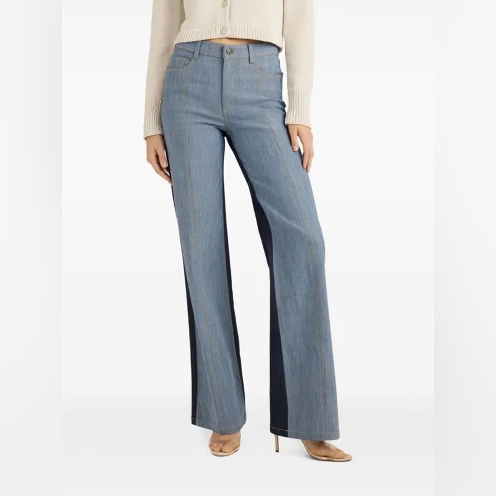 CINQ À SEPT 
Verona Colour-Blocked Jeans